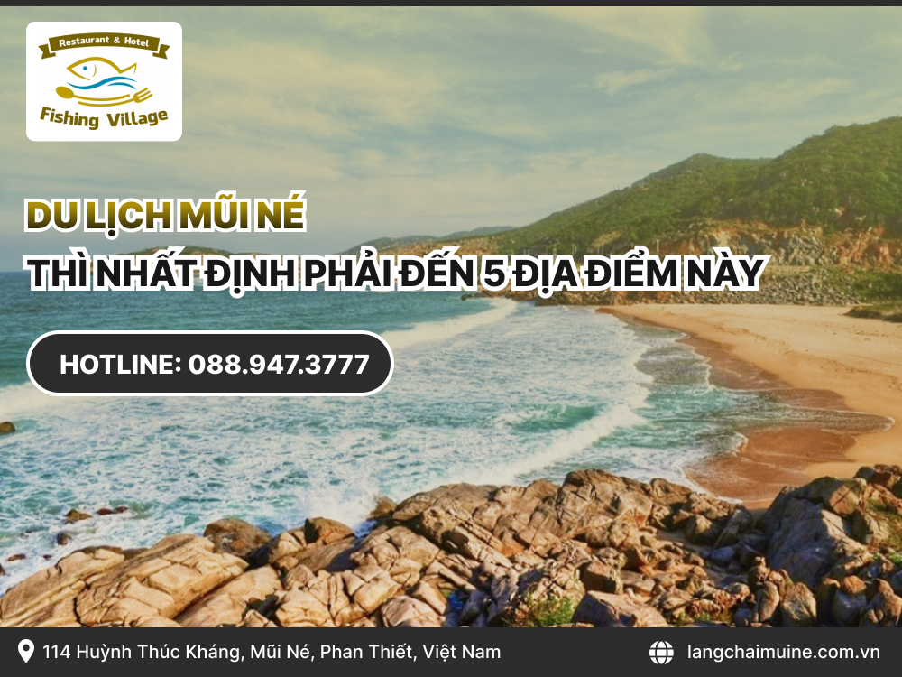 Du lịch mũi né thì nhất định phải đến 5 địa điểm này