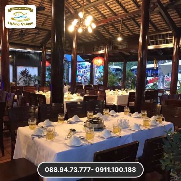 Địa Điểm Tổ Chức Tiệc Tại Mũi N&eacute; Ph&ograve;ng VIP, Ngo&agrave;i Trời, View Biển Tại Nh&agrave; h&agrave;ng L&agrave;ng Ch&agrave;i Mũi N&eacute;